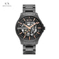 Armani Exchange Skeleton Watch